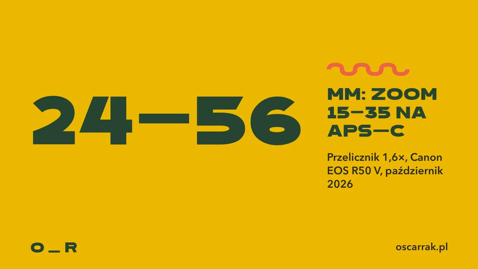 Liczba 24 do 56 milimetrów: tyle daje zoom 15 do 35 milimetrów na APS-C Canona po przeliczeniu przez 1,6