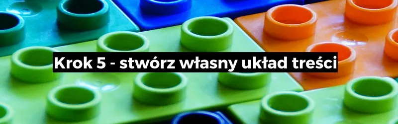 Stwórz układ treści dla prezentacji multimedialnych