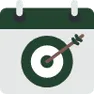 Monthly goal icon