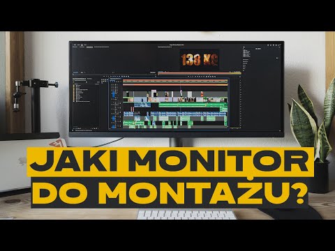 Jaki monitor do MONTAŻU filmów wybrać? - Benq PD3420Q